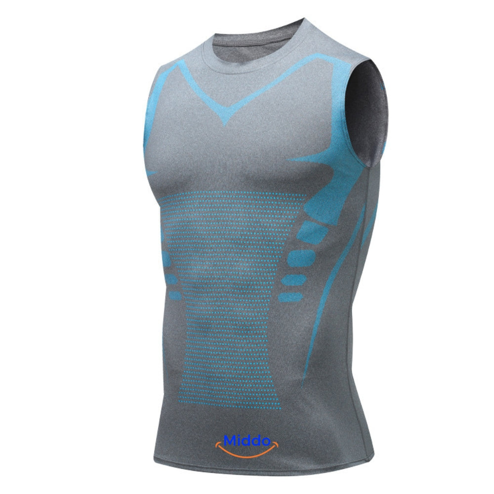 Middo VitaBoost PowerVest Ionic Shaping Compression Vest Men's