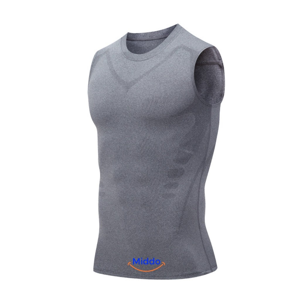 Middo VitaBoost PowerVest Ionic Shaping Compression Vest Men's