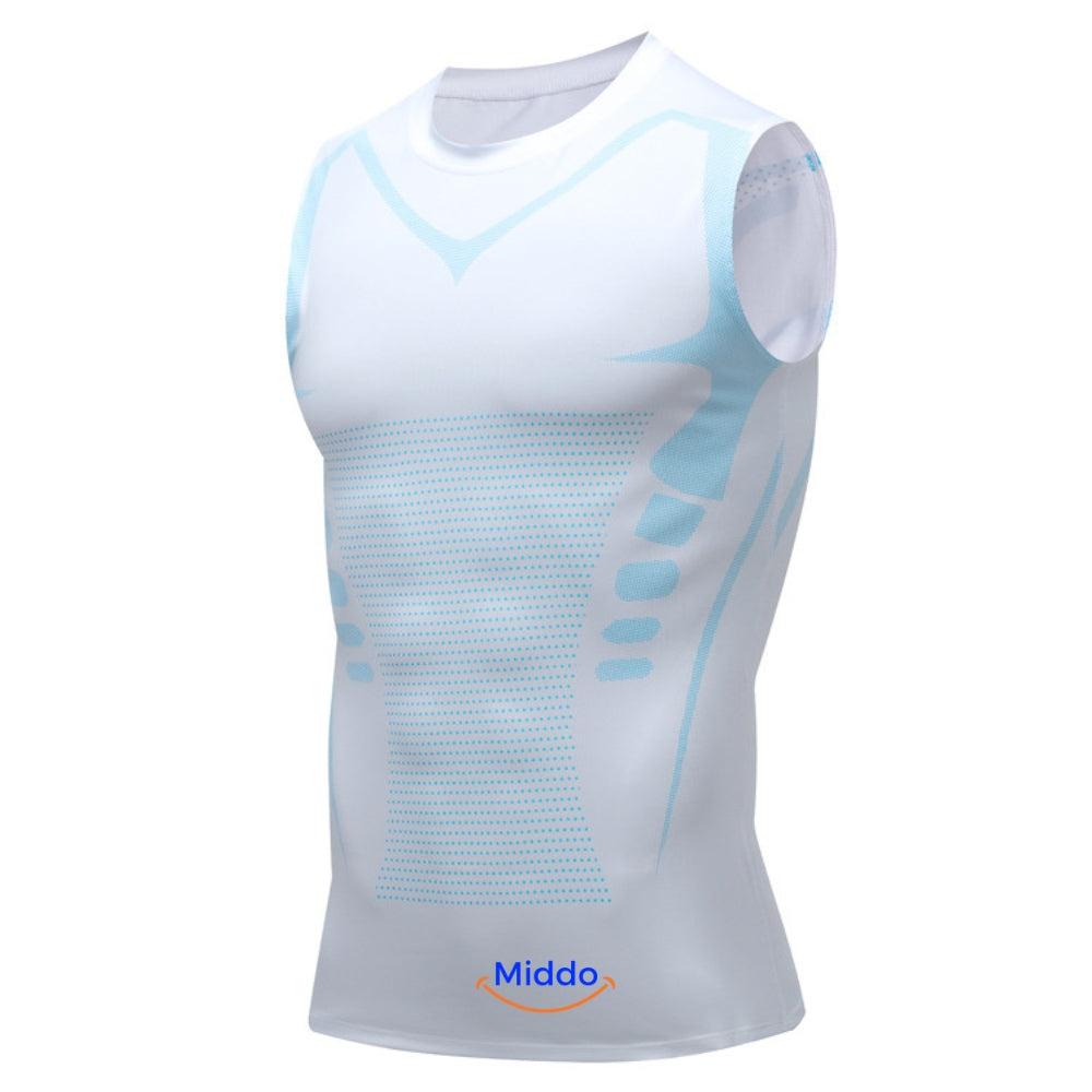 Middo VitaBoost PowerVest Ionic Shaping Compression Vest Men's