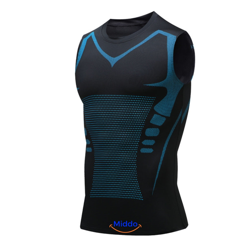 Middo VitaBoost PowerVest Ionic Shaping Compression Vest Men's